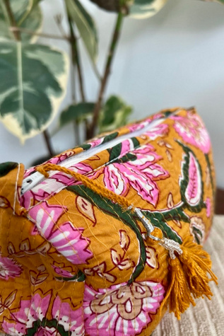 Женская сумка Be Deva Kela Cosmetic, цвет: Жёлтый — фото 2