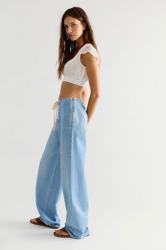 Snacks! by MOTHER The Laced Up Smoothie Sneak Jeans #3