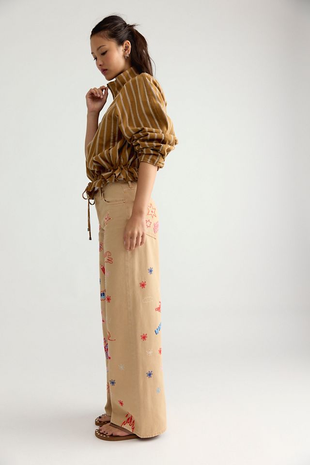 Snacks! by MOTHER The Mid-Rise Double Dip Nerdy Jeans #2