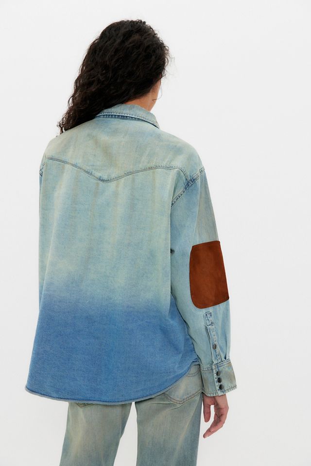Found Western Denim Button Down #1