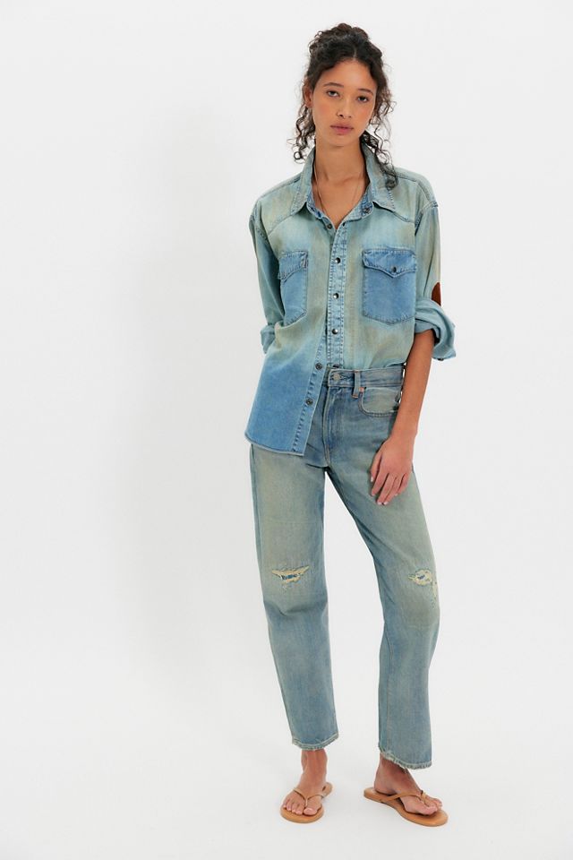 Found Western Denim Button Down #2