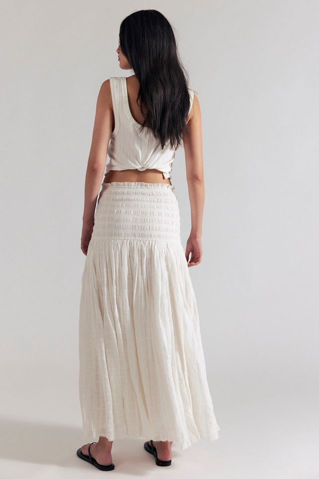 Raven Solid Convertible Maxi Skirt #2