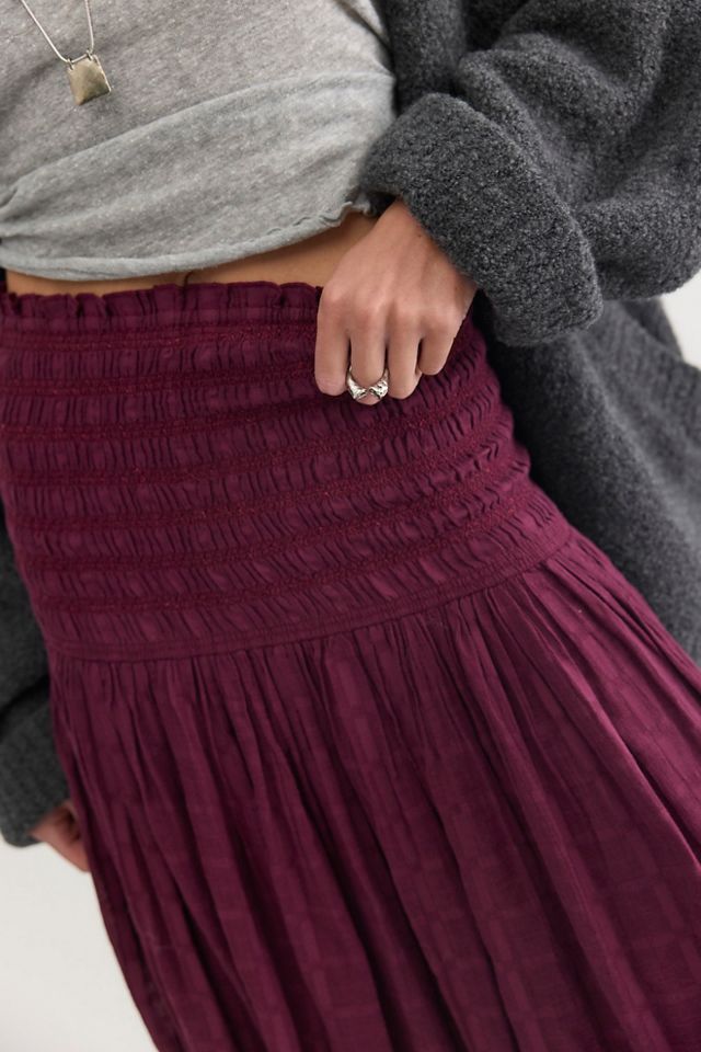 Raven Solid Convertible Maxi Skirt #2