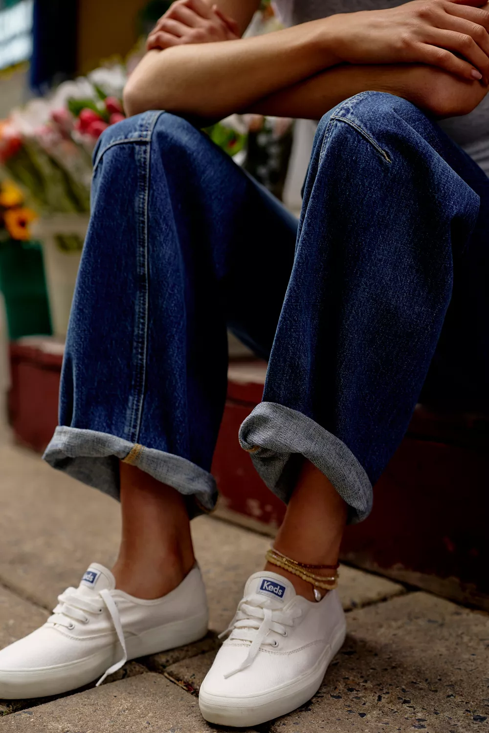 Keds Champion Gender-Neutral Canvas Lace-Up Sneakers