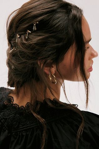 Lou Gold Plated Super Clip | Free People UK display picture 3