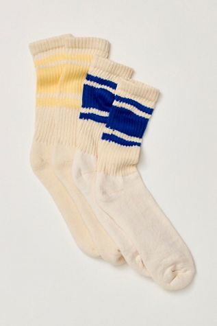 Le Bon Ruffled Hugger Crew Socks