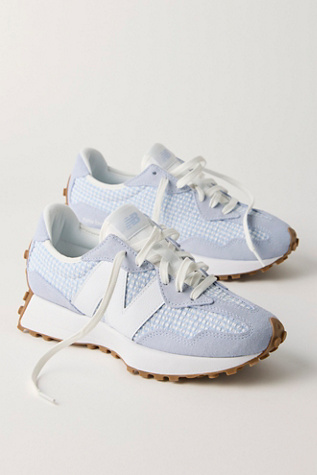 New Balance 327 Gingham Sneakers