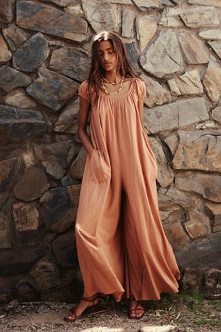 free people linen midi dress Madeline Cotton-Linen Midi Dress