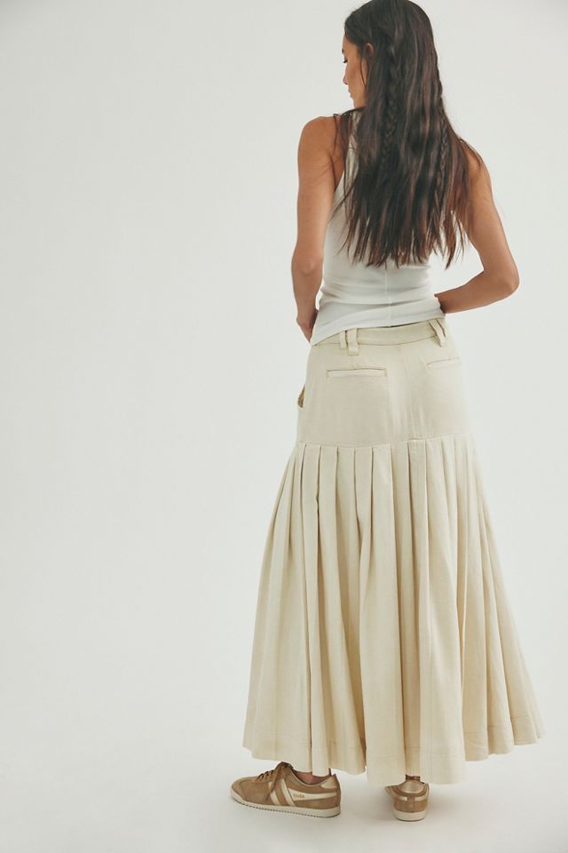 53rd Street Chino Maxi Skirt #2