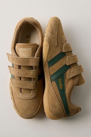 Gola Connect Suede Strap Sneakers