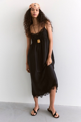 Table for Two Midi Slip Dress
