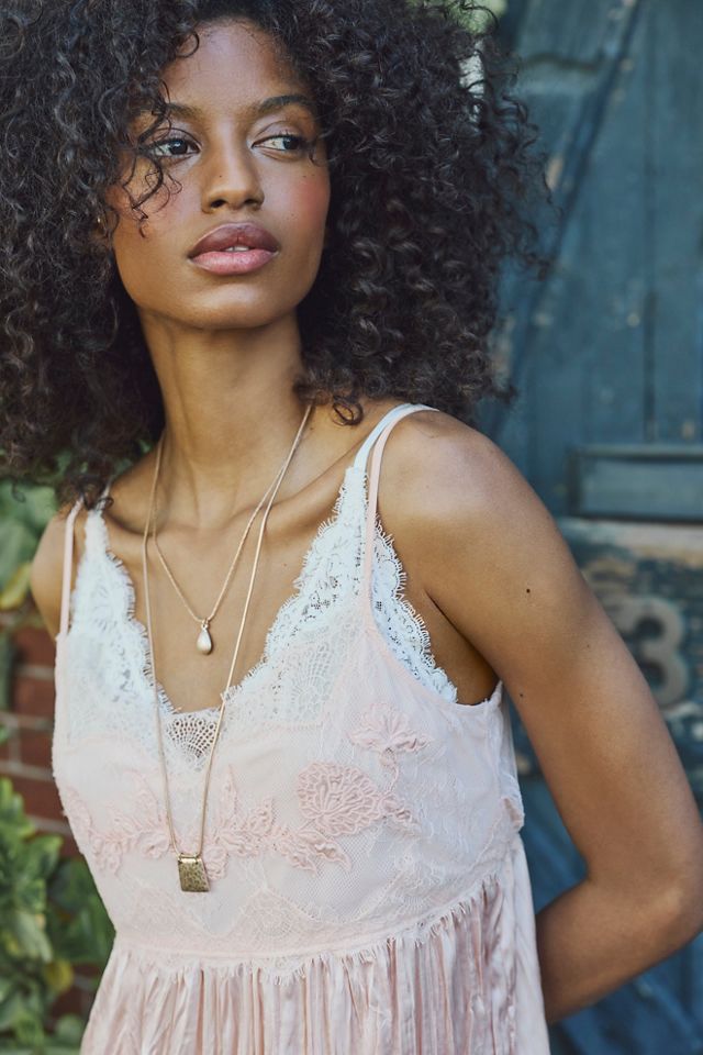 Table for Two Midi Slip Dress #3