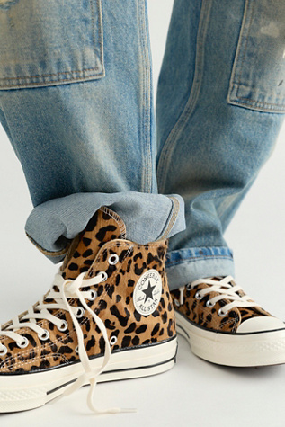 Converse Chuck 70 Leopard High-Top Sneakers