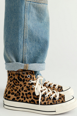 Converse Chuck 70 Leopard High-Top Sneakers