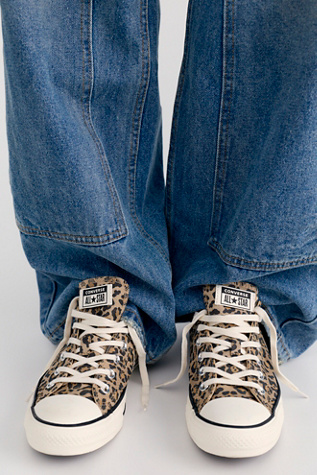 Chuck Taylor All Star Leopard Low-Top Sneakers