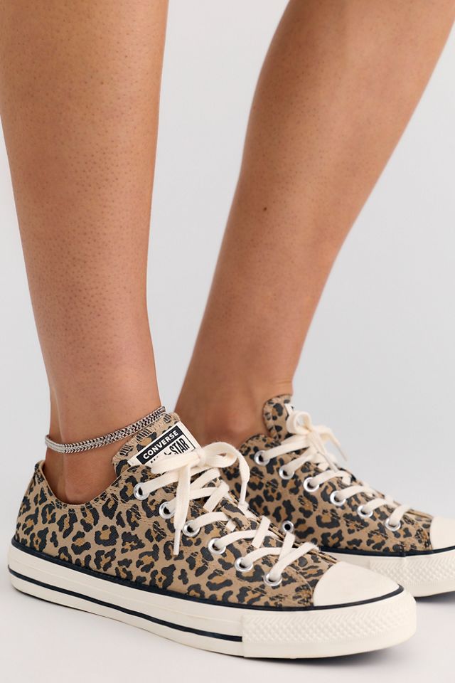 Chuck Taylor All Star Leopard Low-Top Sneakers #2