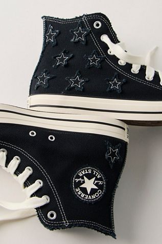 Chuck Taylor All Star Distressed Stars High-Top Sneakers