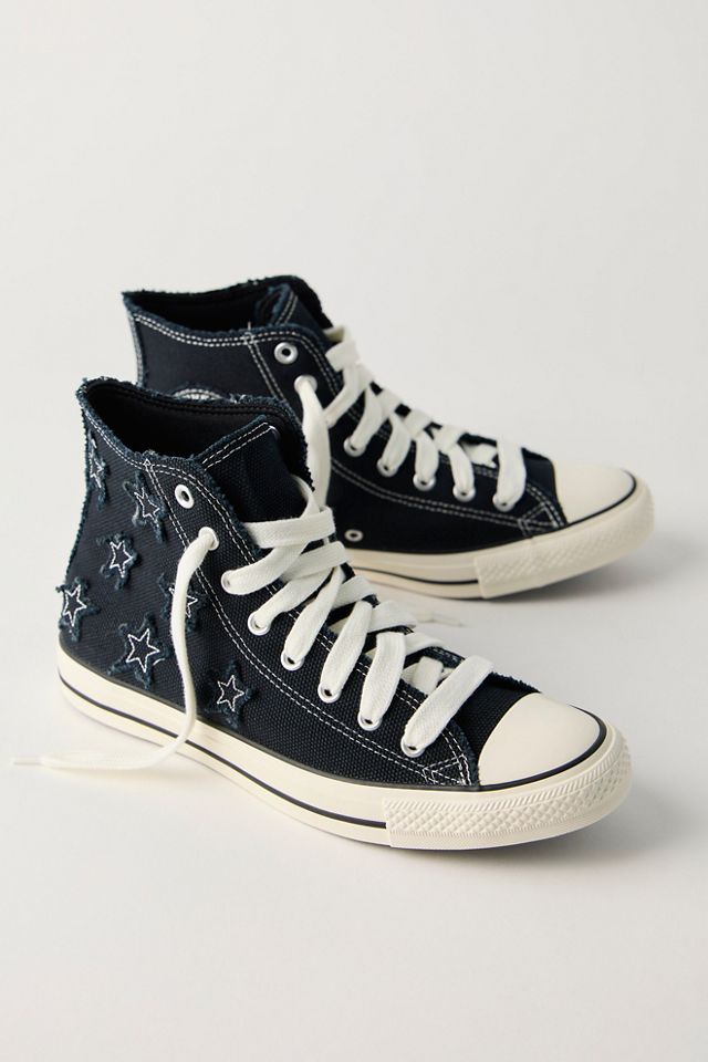 Chuck Taylor All Star Distressed Stars High-Top Sneakers #1