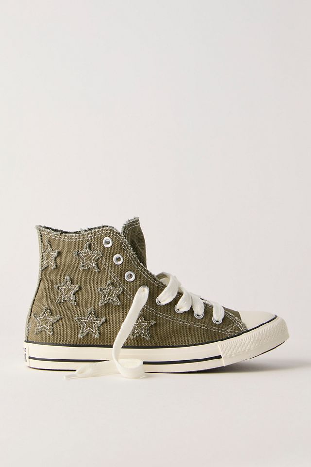 Chuck Taylor All Star Distressed Stars High-Top Sneakers #2