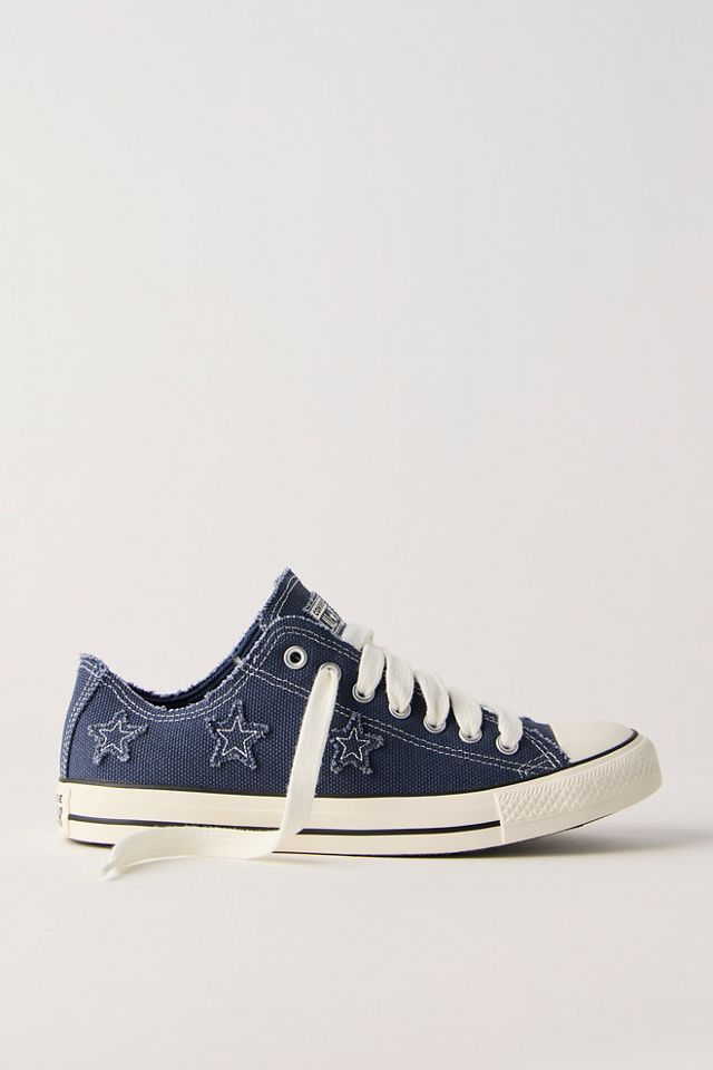Chuck Taylor All Star Distressed Stars Low-Top Sneakers #2
