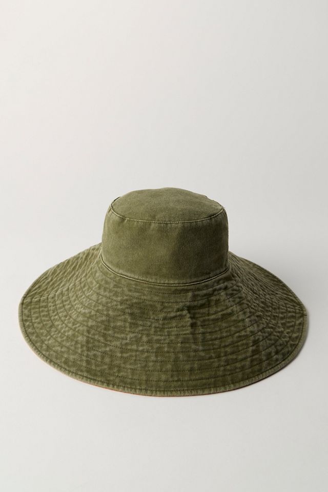 Oversized Washed Bucket Hat #2