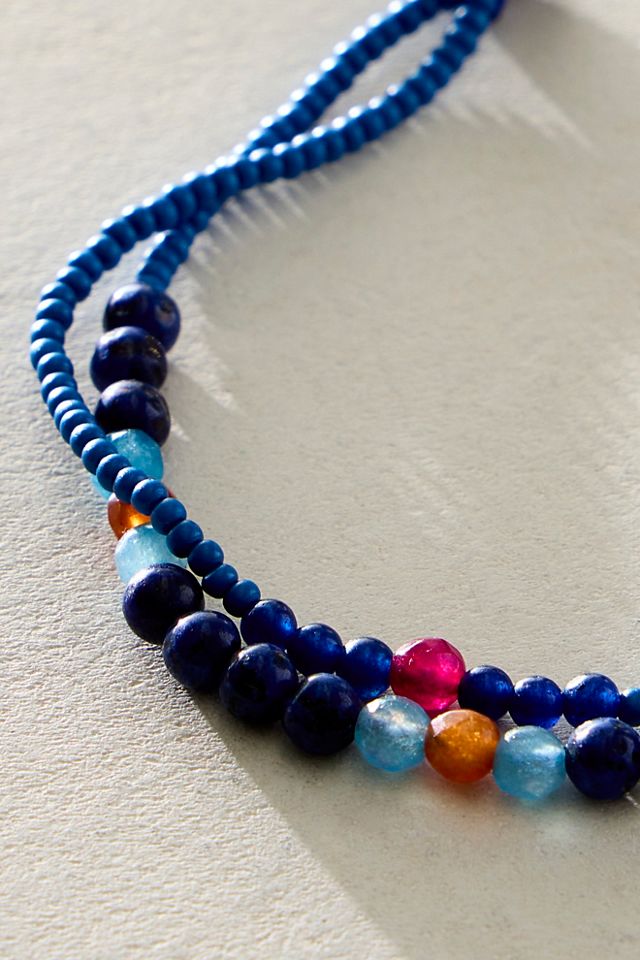 Halo Semiprecious Stone Bracelet #2