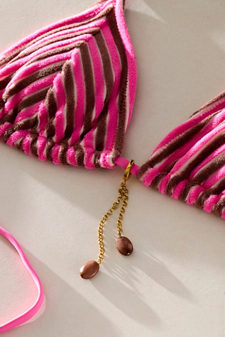Muri Bikini Charm at Free People in Gold/Amethyst