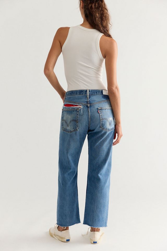 RE/DONE Levi's Bandana Boyfriend Jeans #1