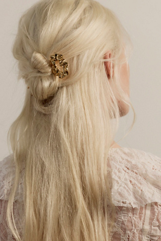 Maeko Hair Pin at Free People in Gold