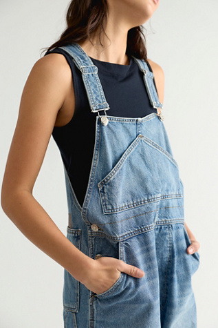 Женские джинсы Dala Houston Dungarees, цвет: Синий — фото 4