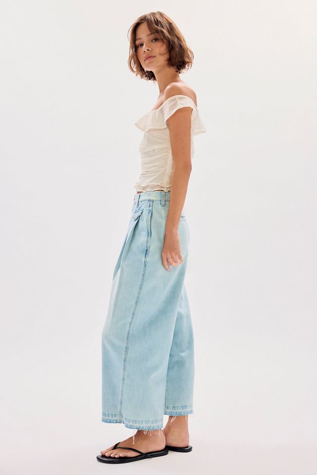 AMO Donna Cropped Denim Trouser #2