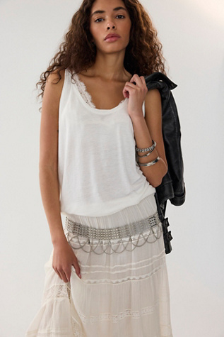 Mystical Magical Chain Belt at Free People in Silver Lining