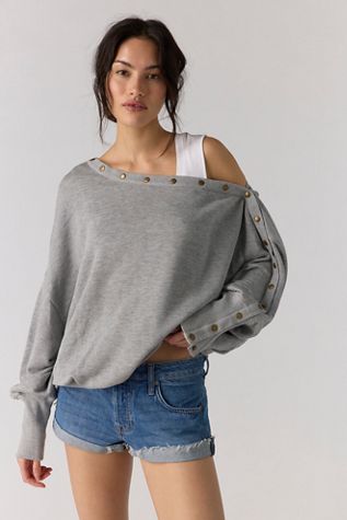 Parker Off-The-Shoulder Pullover