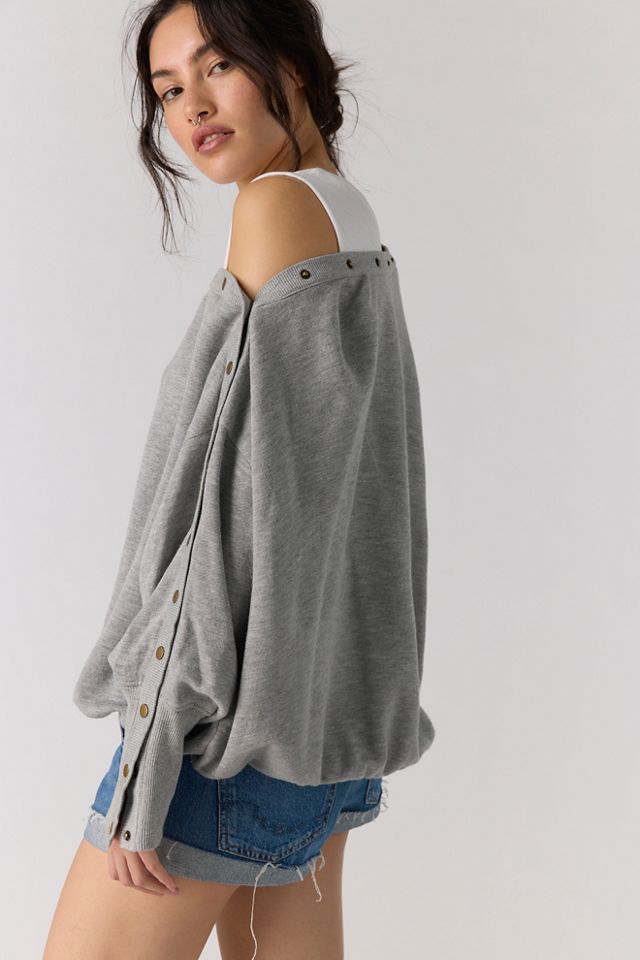 Parker Off-The-Shoulder Pullover #2