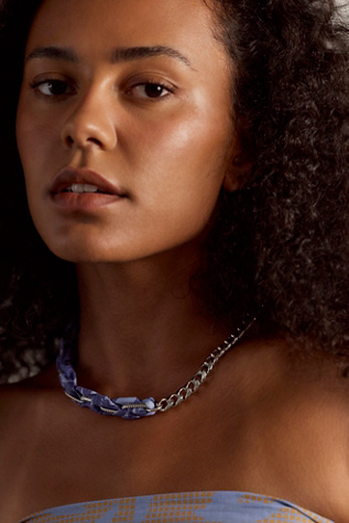 Ariana Ost Shiloh Choker at Free People in Silver
