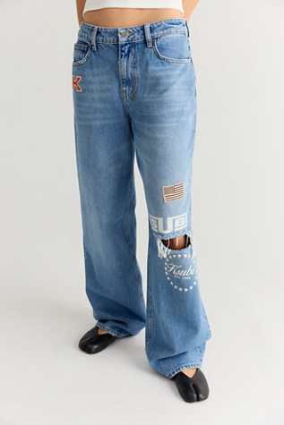 Ksubi Patched Low Rider Jeans