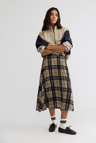 Barbour Ria Midi Skirt