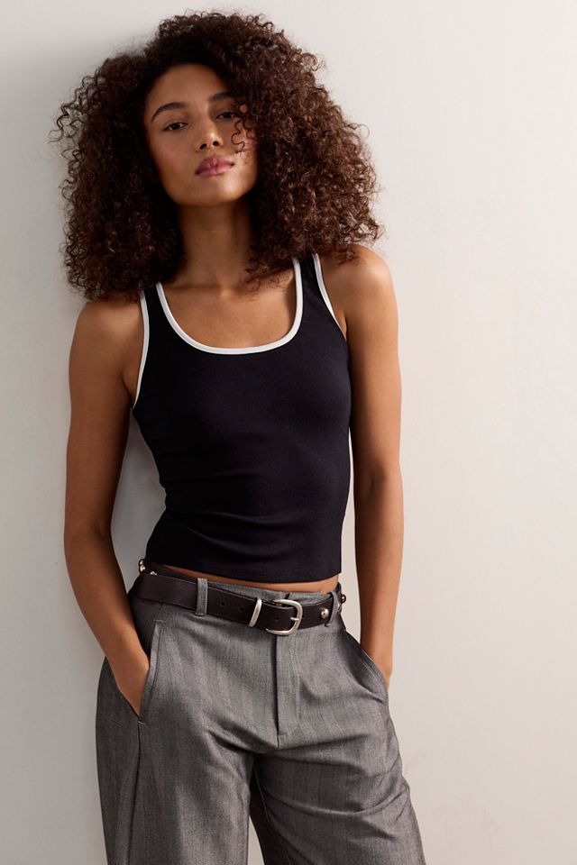 DONNI. The Baby Rib Racerback Tank #3