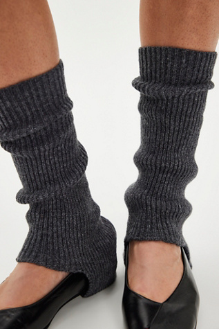 Cut Out Legwarmers by Free People in Grey