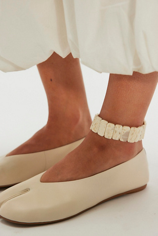 Dunes Recon Stone Anklet at Free People in Ivory