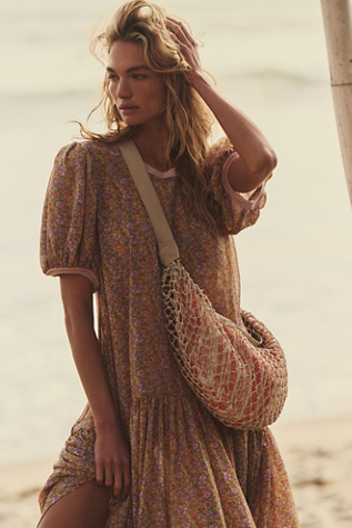 Silver Springs Sling Bag by Free People in Tan
