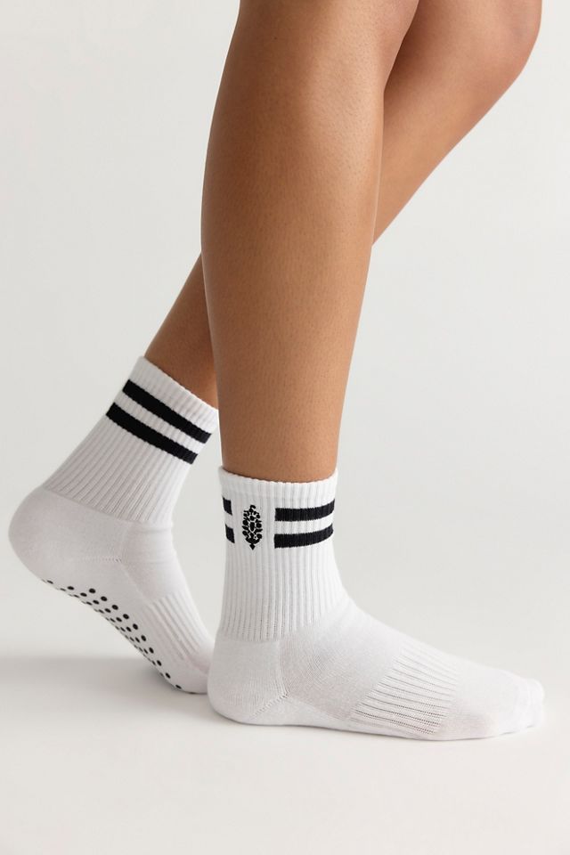 Chaussettes de Pilates à grip Super Stripe #1