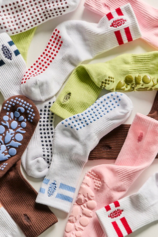 Super Stripe Pilates Grip Socks