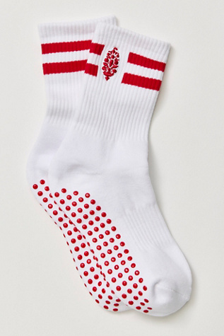 Super Stripe Pilates Grip Socks