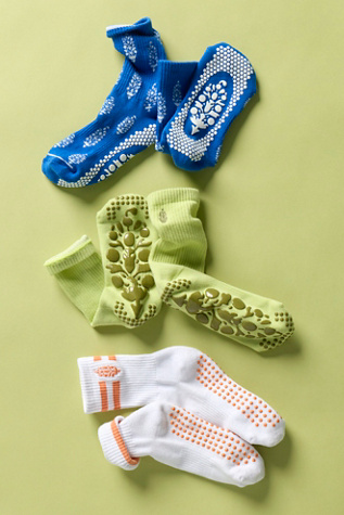 Super Stripe Pilates Grip Socks