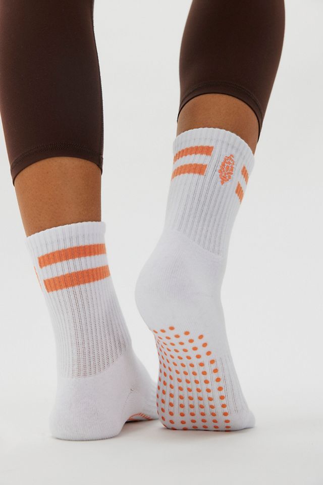 Super Stripe Pilates Grip Socks #3