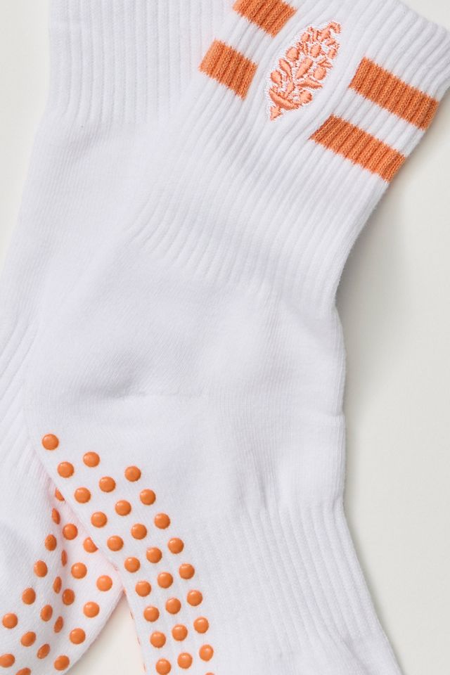 Super Stripe Pilates Grip Socks #6