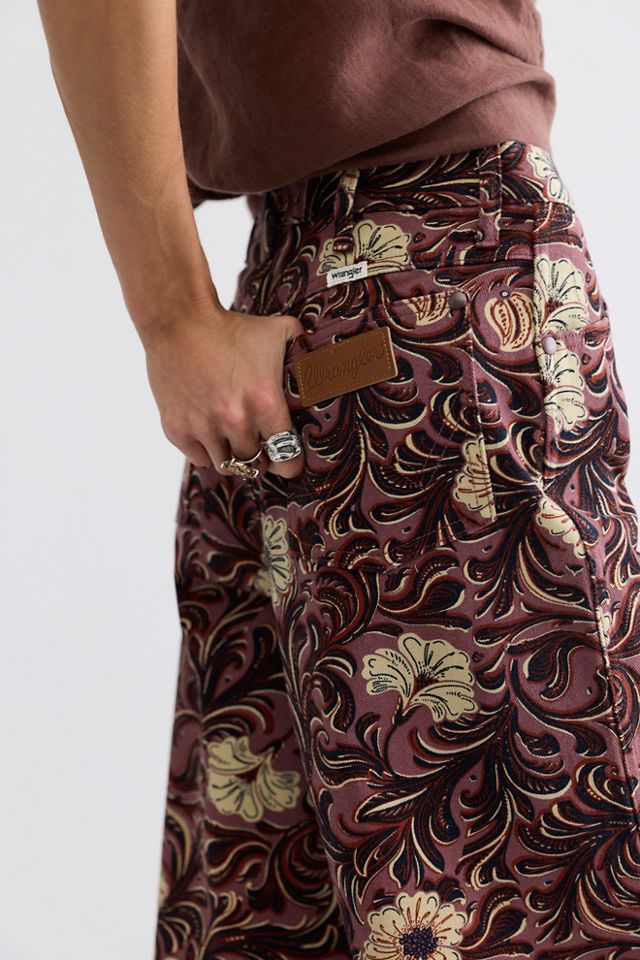 Wrangler Canyon Floral Wide-Leg Jeans #3