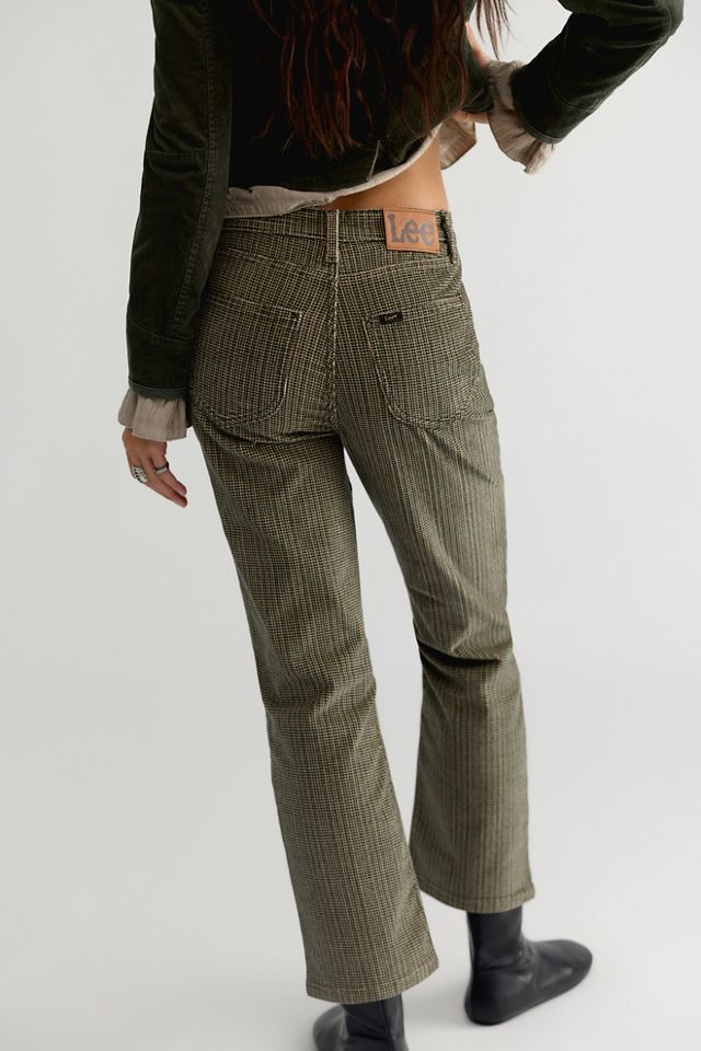 Jean bootcut évasé taille haute Lee #1