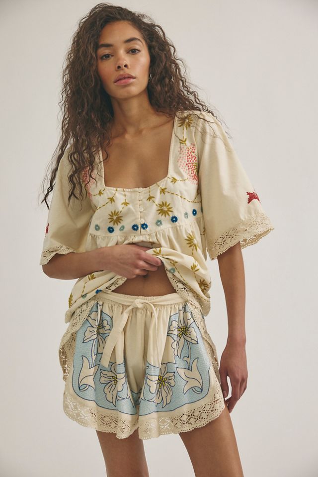 Fairytale In The Mossy Forest Babydoll Tunic | Free People